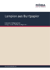 Lampion aus Buntpapier