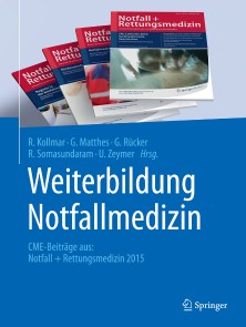 Weiterbildung Notfallmedizin