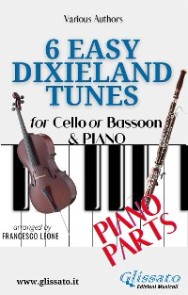 6 Easy Dixieland Tunes - Cello/Bassoon & Piano (Piano parts)