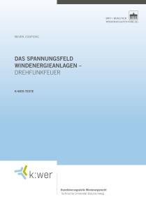 Das Spannungsfeld Windenergieanlagen - Drehfunkfeuer