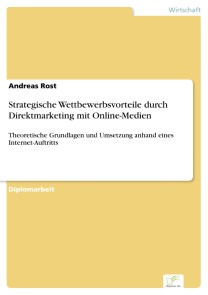 Strategische Wettbewerbsvorteile durch Direktmarketing mit Online-Medien