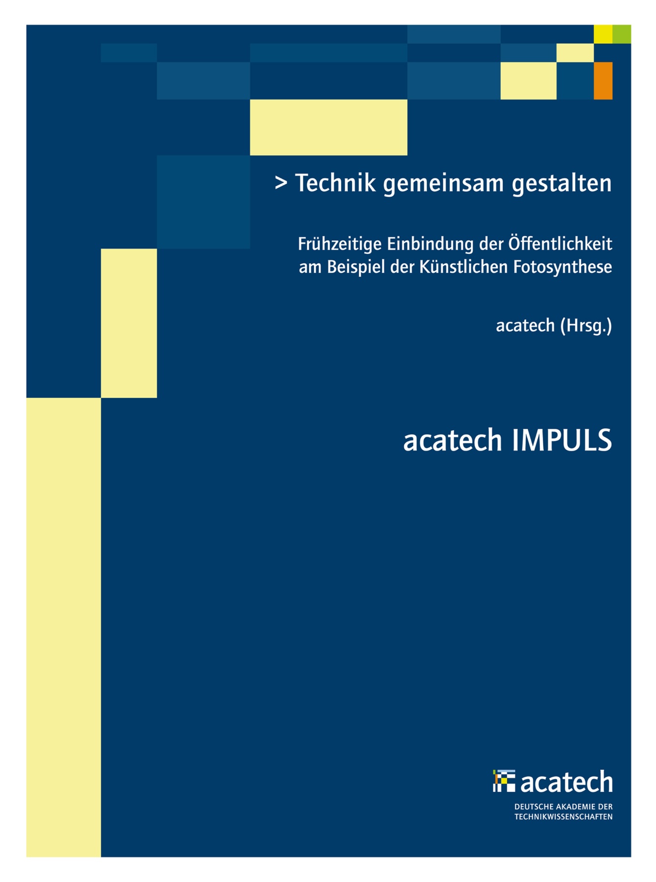 Technik gemeinsam gestalten