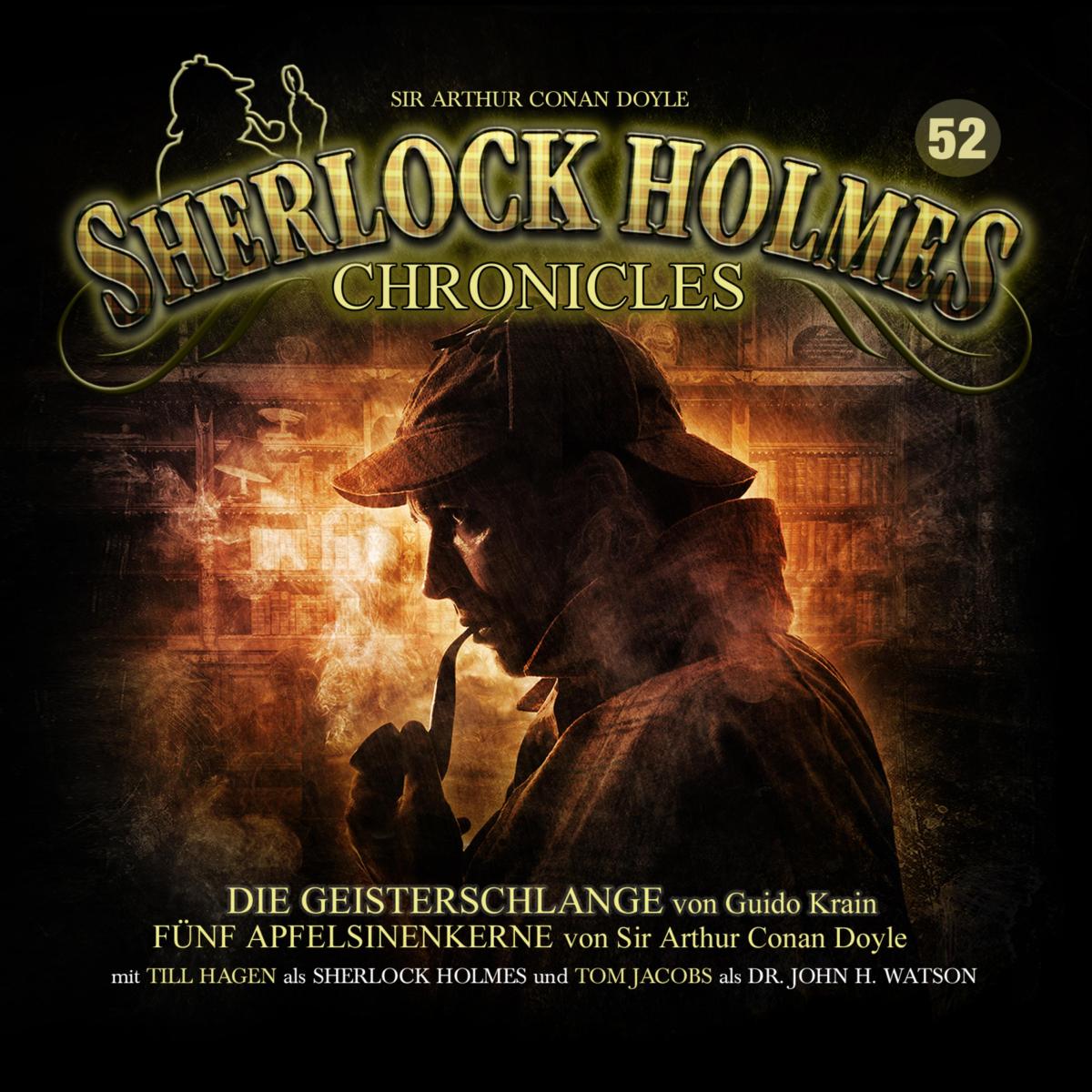 Sherlock Holmes Chronicles, Folge 52: Die Geisterschlange / Fünf Apfelsinenkerne