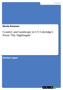 Country and Landscape in S.T. Coleridge's Poem “The Nightingale”