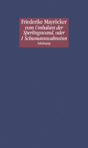 vom Umhalsen der Sperlingswand, oder 1 Schumannwahnsinn