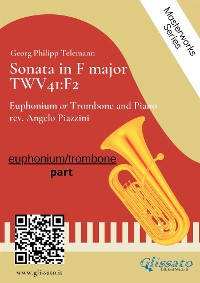 (solo part) Sonata in F major - Euphonium or Trombone and Piano