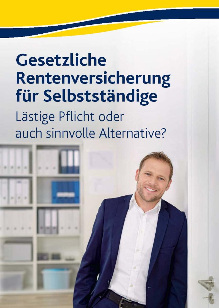 Gesetzliche Rentenversicherung für Selbstständige