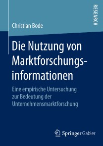 Die Nutzung von Marktforschungsinformationen