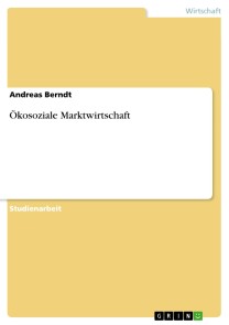 Ökosoziale Marktwirtschaft