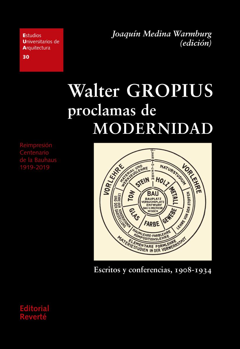 Walter Gropius. Proclamas de modernidad