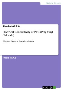 Electrical Conductivity of PVC (Poly Vinyl Chloride)