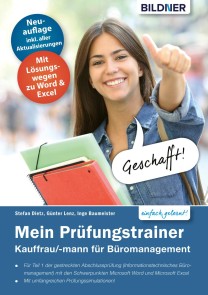 Mein Prüfungstrainer Kauffrau / Kaufmann für Büromanagement Teil 1 der gestreckten Abschlussprüfung