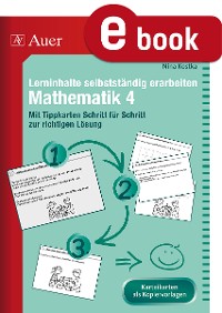 Lerninhalte selbstständig erarbeiten Mathematik 4