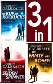 Die Cormoran-Strike-Reihe Band 1-3: - Der Ruf des Kuckucks / Der Seidenspinner / Die Ernte des Bösen (3in1-Bundle)