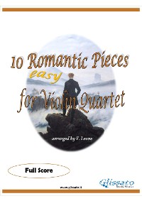 Violin Quartet Score of "10 Romantic Pieces"