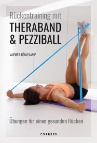 Rückentraining mit Theraband und Pezziball. Übungen für einen gesunden Rücken