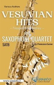 Saxophone Quartet "Vesuvian Hits" medley - score