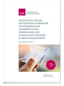 Verzeichnisse der KBV - Stand: 3. Quartal 2024