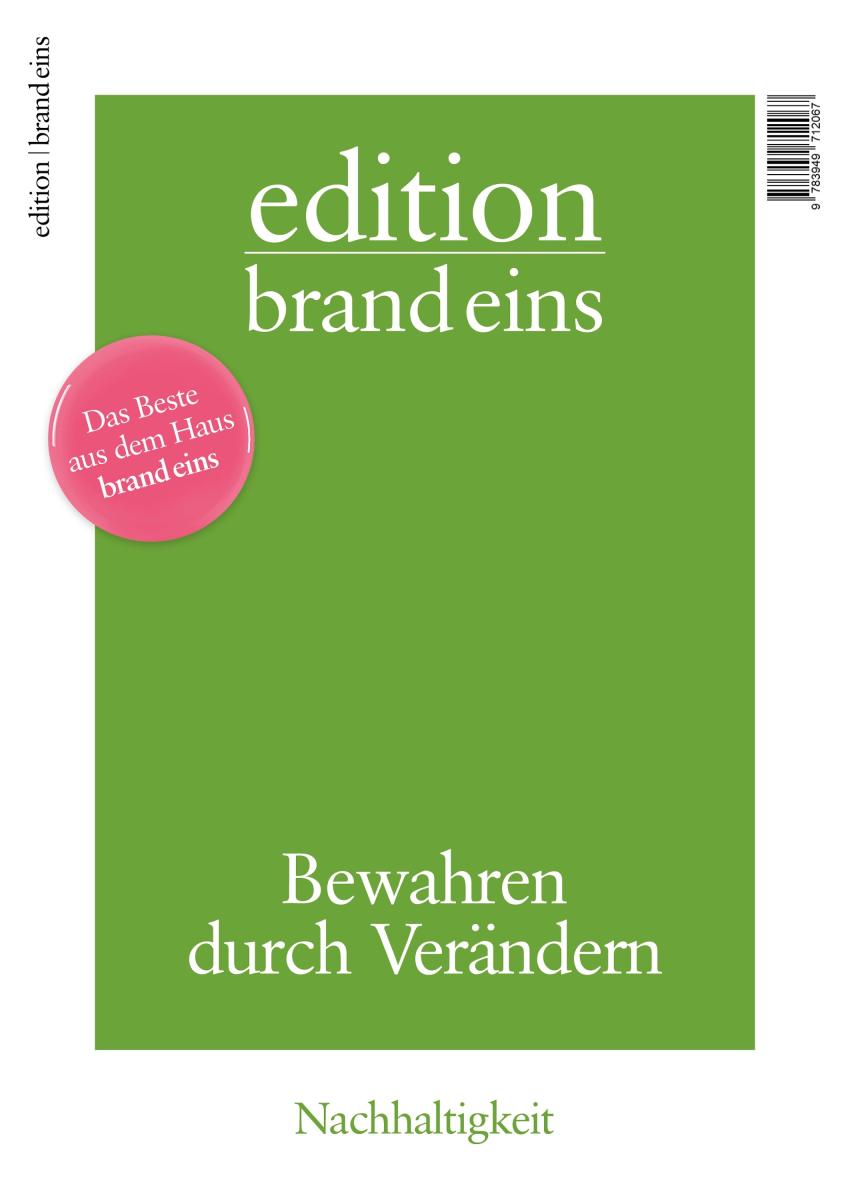 edition brand eins: Nachhaltigkeit