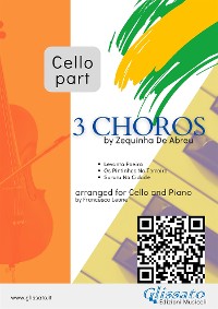 (Cello part) 3 Choros by Zequinha De Abreu for Cello & Piano