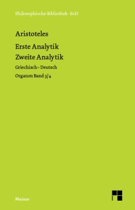 Erste Analytik. Zweite Analytik