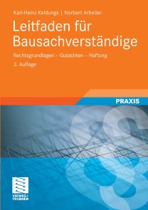 Leitfaden für Bausachverständige