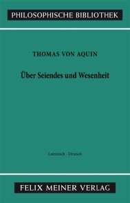 Über Seiendes und Wesenheit