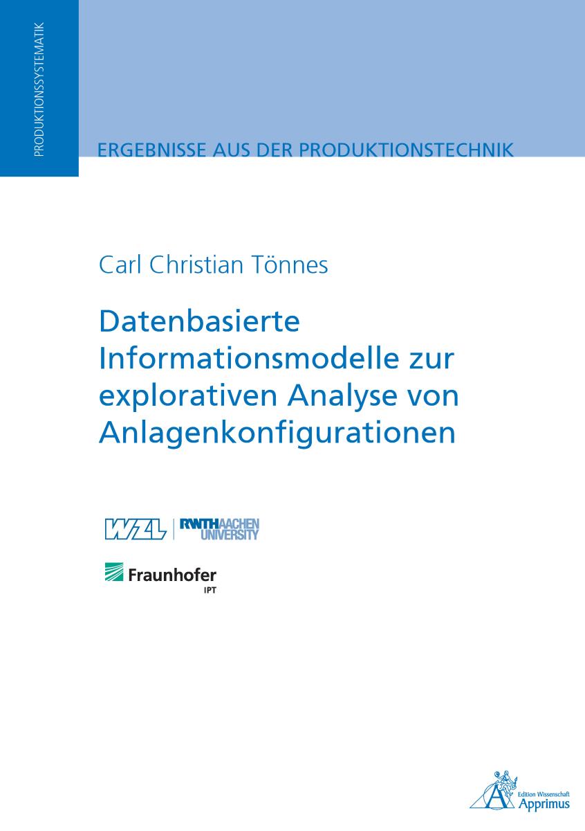 Datenbasierte Informationsmodelle zur explorativen Analyse von Anlagenkonfigurationen