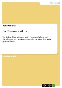 Die Finanzmarktkrise