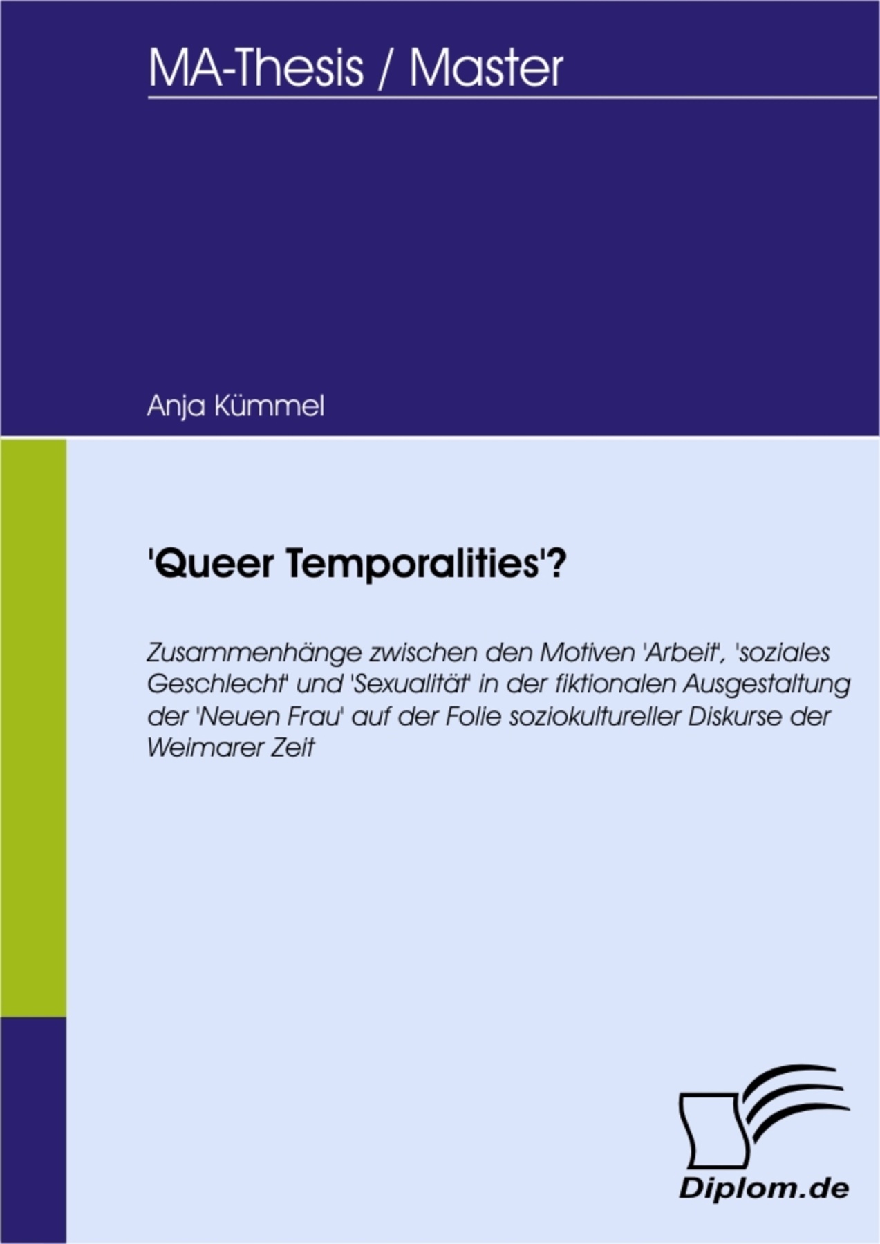 'Queer Temporalities'?