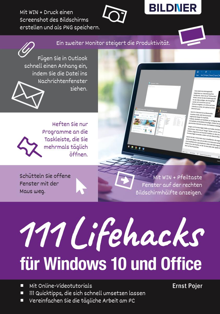 Lifehacks für Windows 10 und Office: 111 Profi-Tipps für Anwender