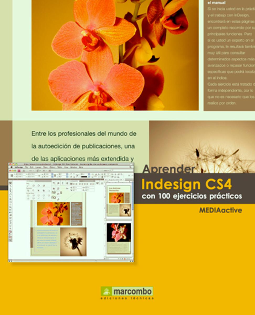 Aprender Indesign CS4 con 100 ejercicios prácticos