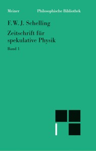 Zeitschrift für spekulative Physik Teilband 1