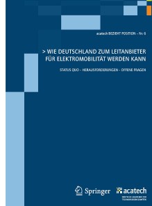 Wie Deutschland zum Leitanbieter für Elektromobilität werden kann