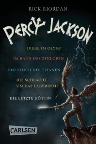 Percy Jackson: Percy Jackson und die griechischen Monster - Band 1-5 der mythischen Fantasy-Buchreihe in einer E-Box!