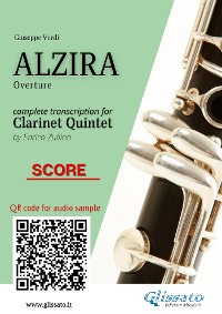 Clarinet Quintet Score "Alzira"