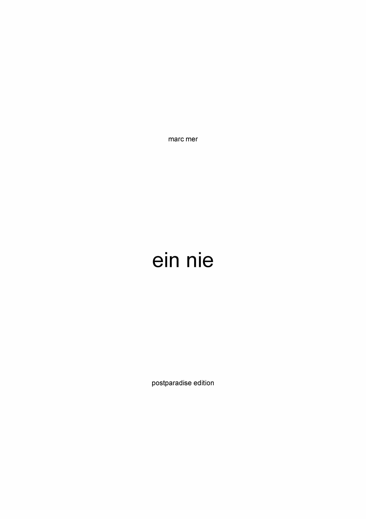 ein nie