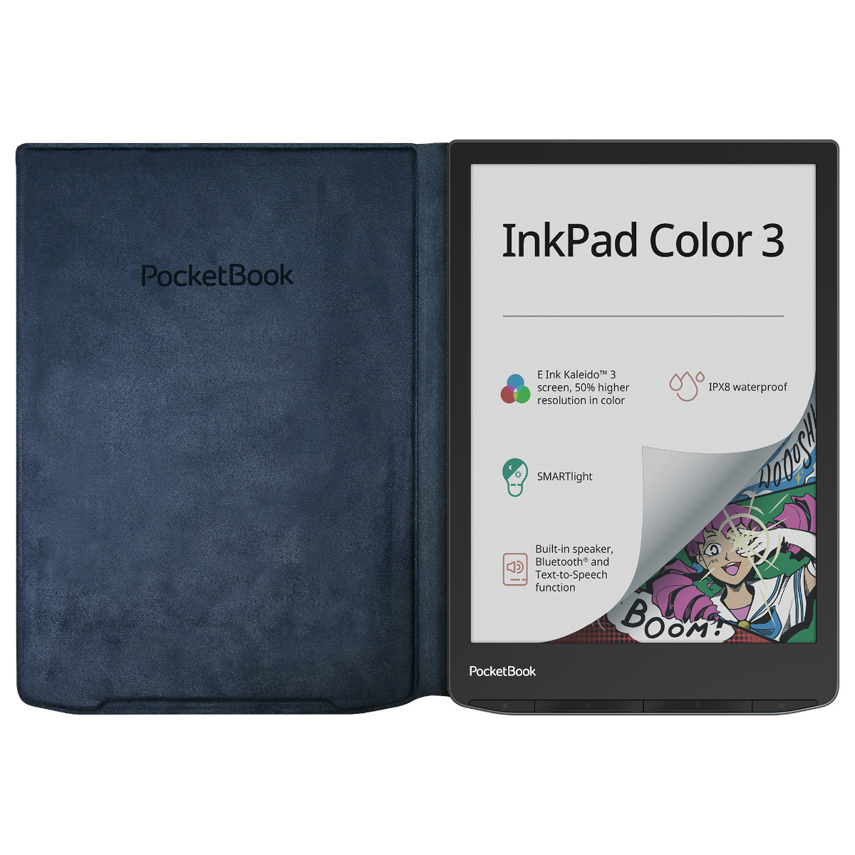 7,8" Cover CHARGE Night Blue für InkPad 4, InkPad Color 2 und InkPad Color 3