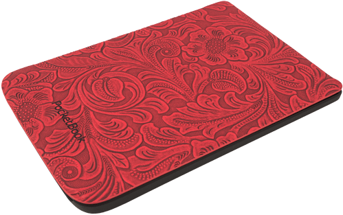 6" Comfort Red Flowers  für PocketBook Color, Touch HD 3, Touch Lux 4/5 und Basic Lux 2/3/4