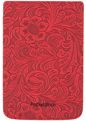 6" Comfort Red Flowers  für PocketBook Color, Touch HD 3, Touch Lux 4/5 und Basic Lux 2/3/4